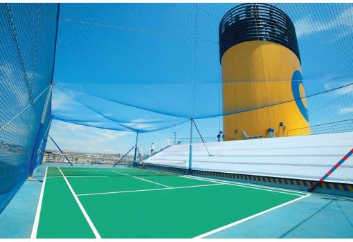 A bordo también podrá practicar deportes al aire libre